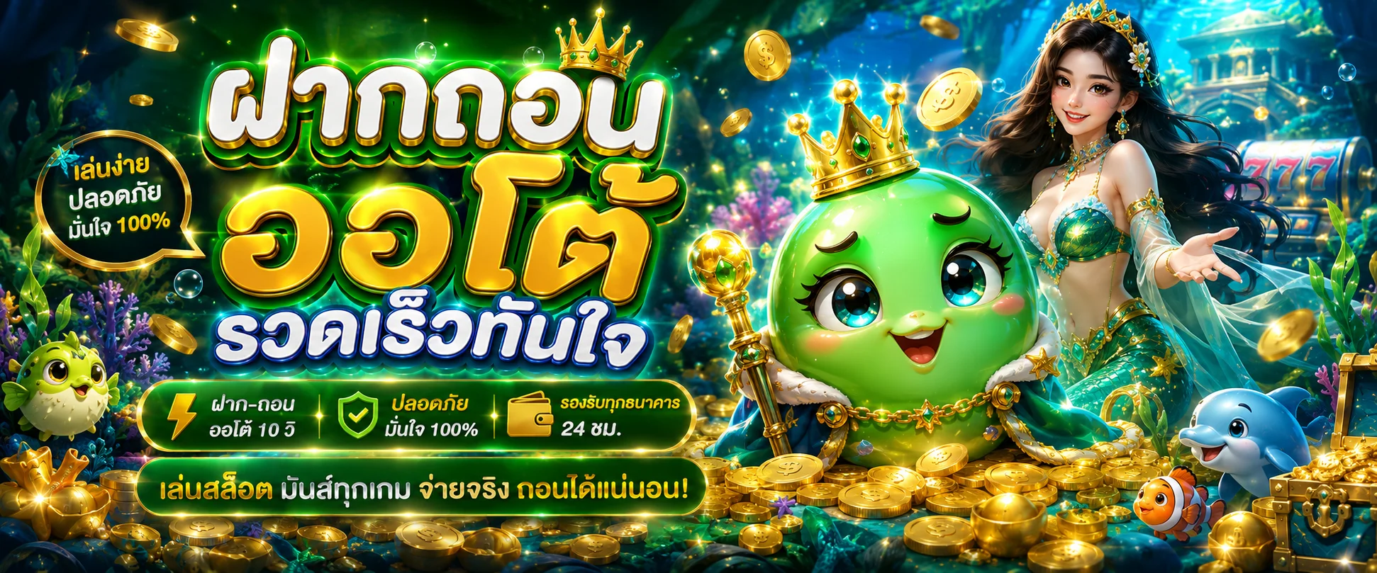 Turtle99 เว็บตรง สล็อต PG ฝากถอนออโต้ ไม่มีขั้นต่ำ